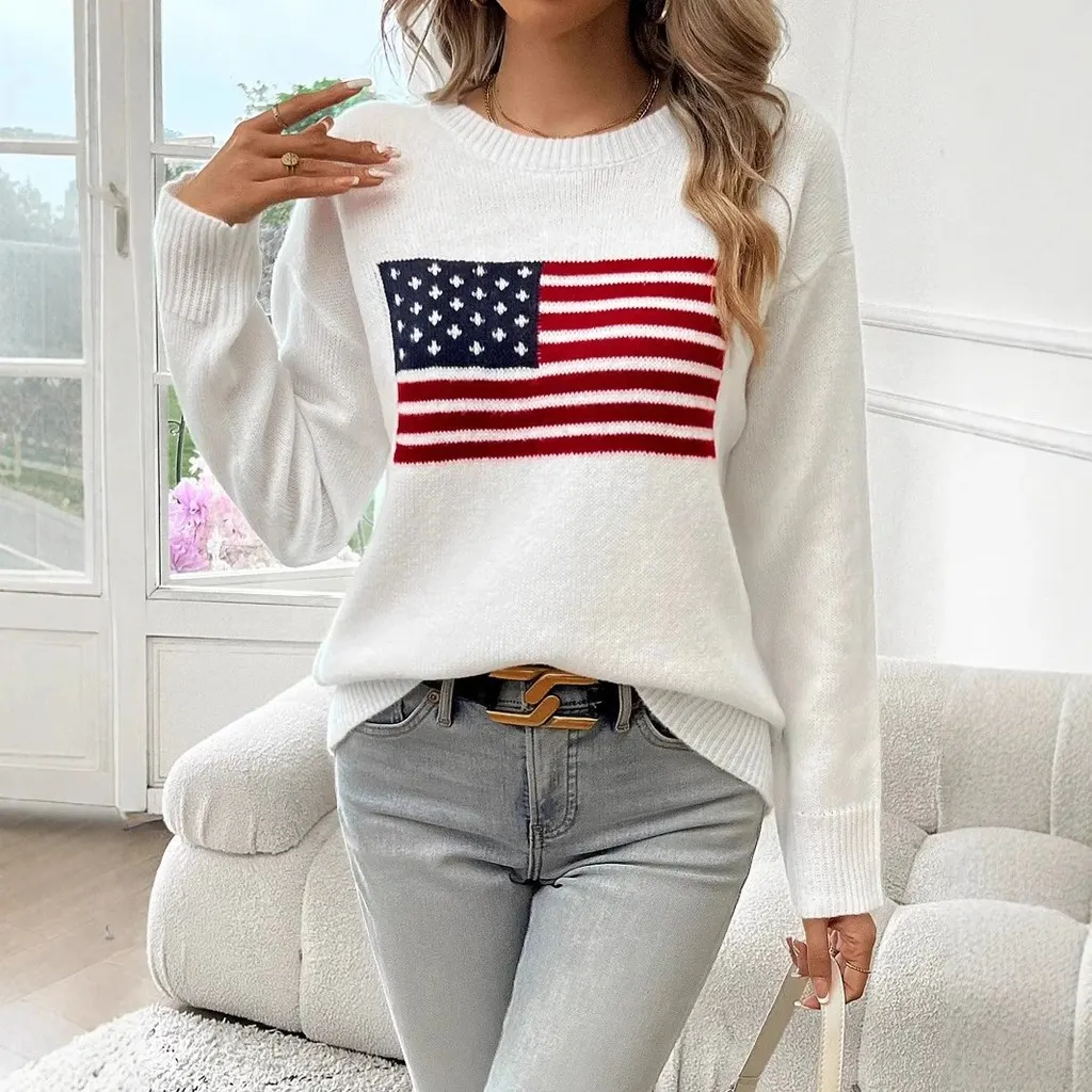 Pull drapeau américain
