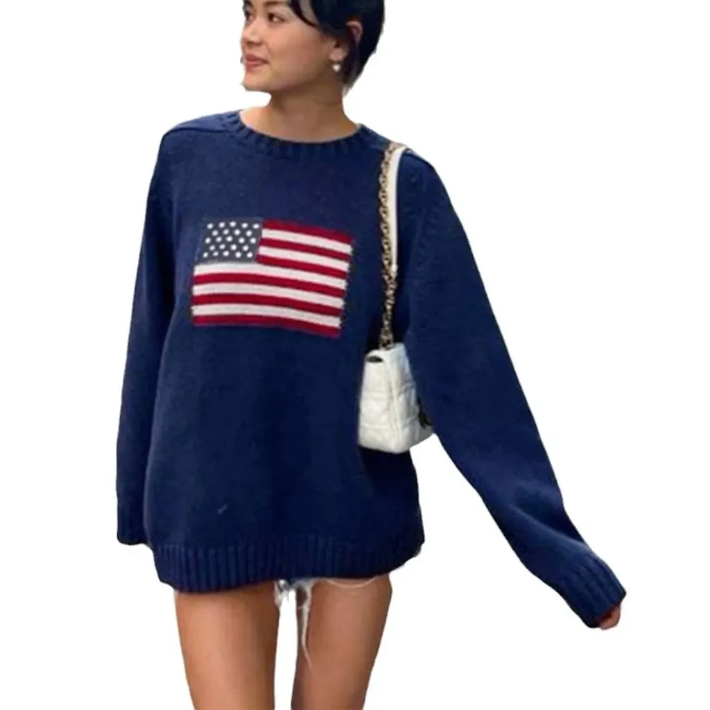 Pull drapeau américain