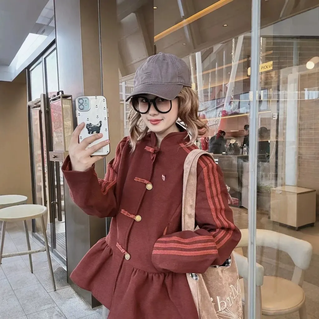 Veste adidas col mao
