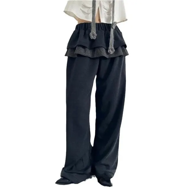 Pantalon jupe superposée