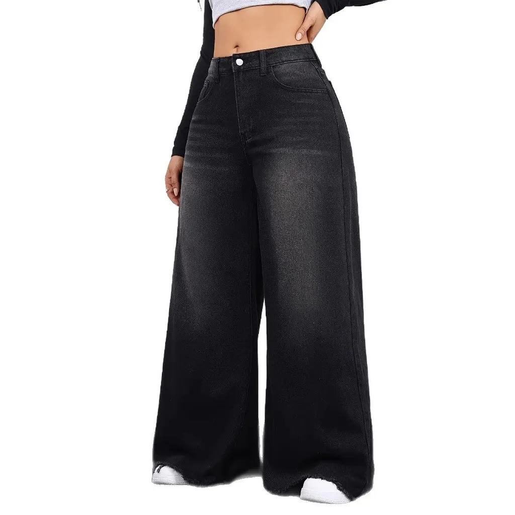 Jean baggy jambes larges
