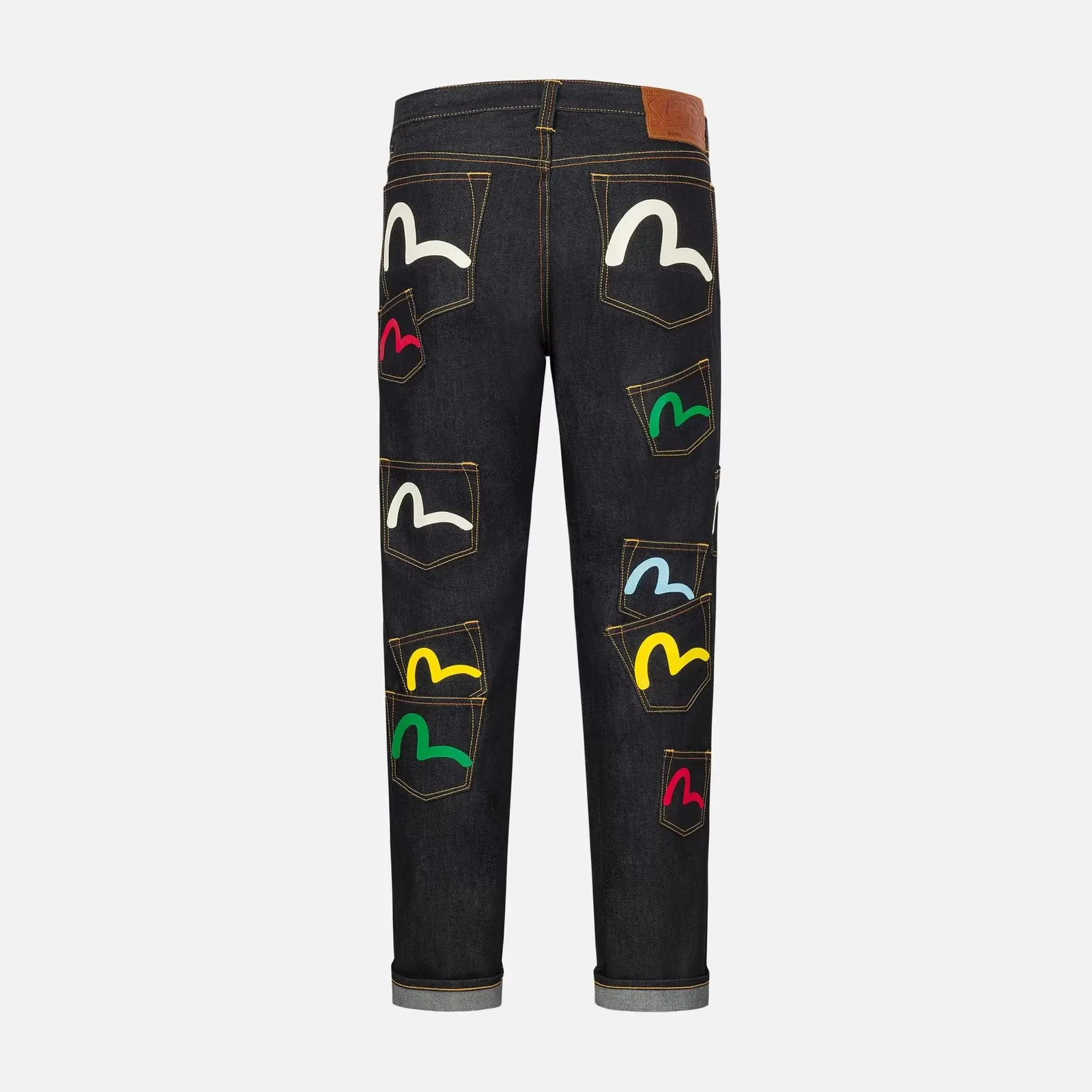 Jean Evisu multi-poches