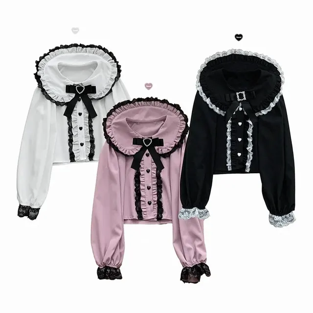 Chemisier lolita col claudine