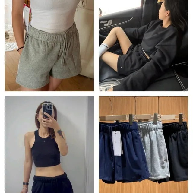 Short en coton éponge