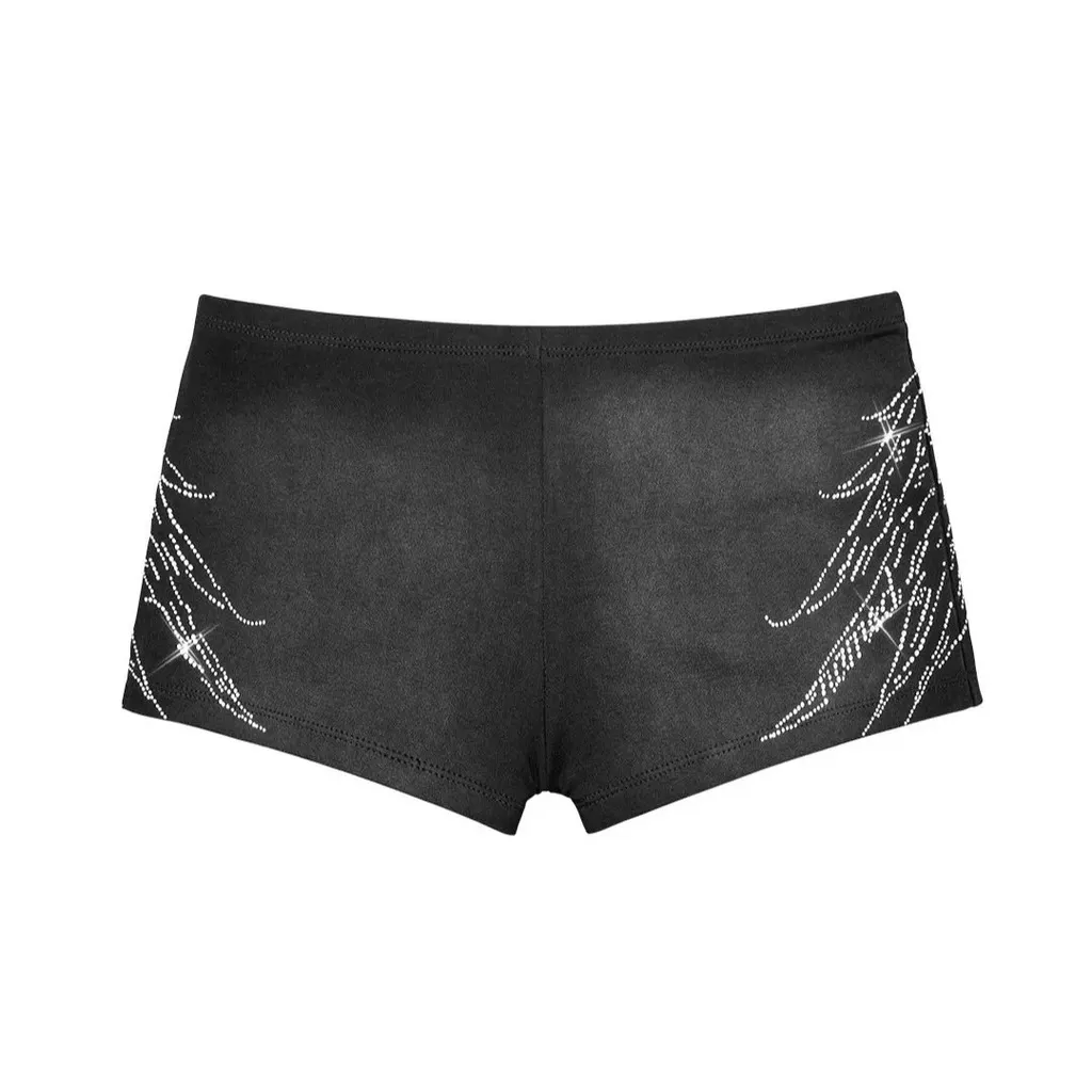 Short strass ailes d'ange