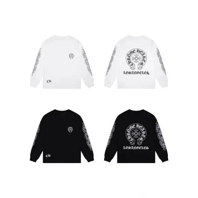 T-shirt Chrome Hearts manches longues