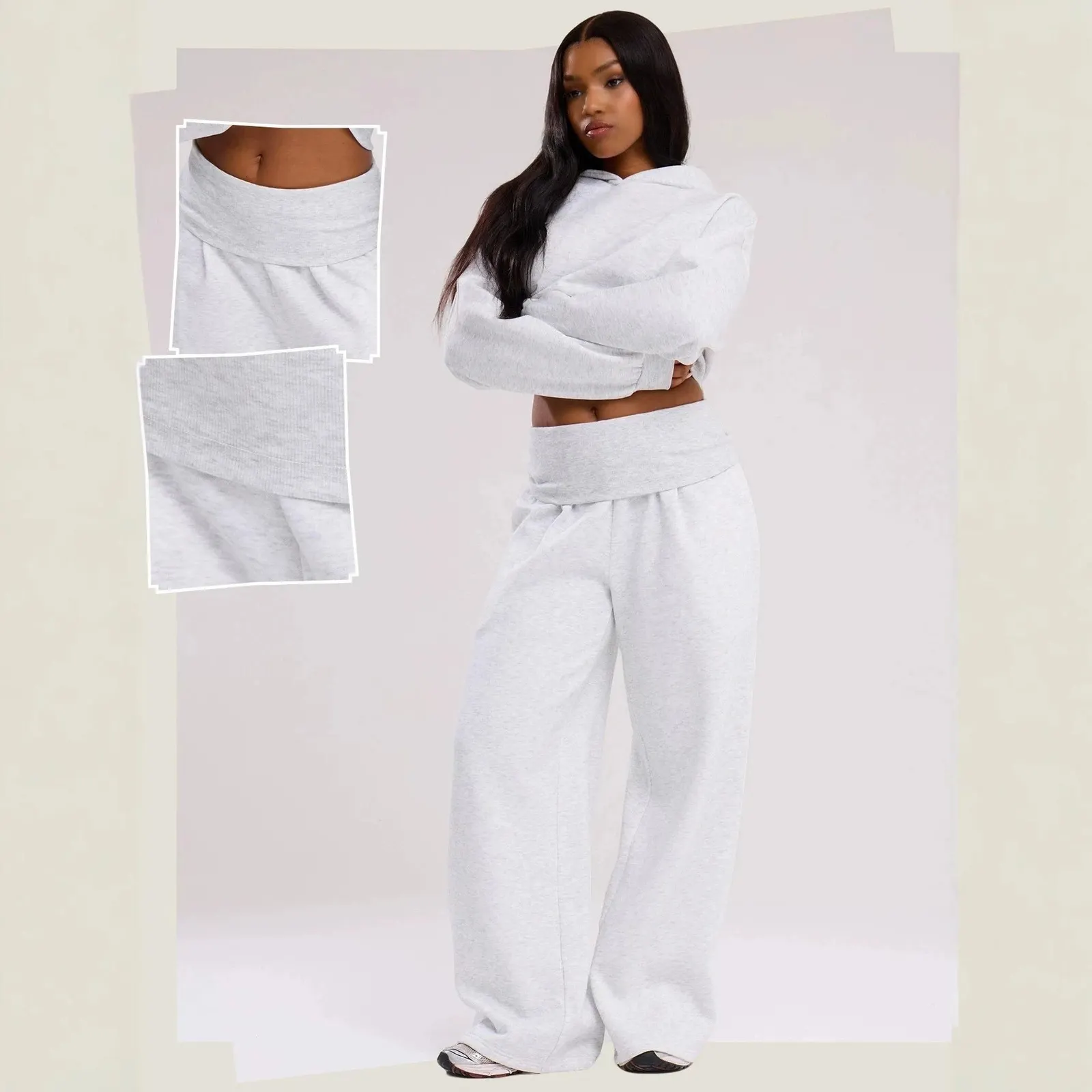 Pantalon jogging large