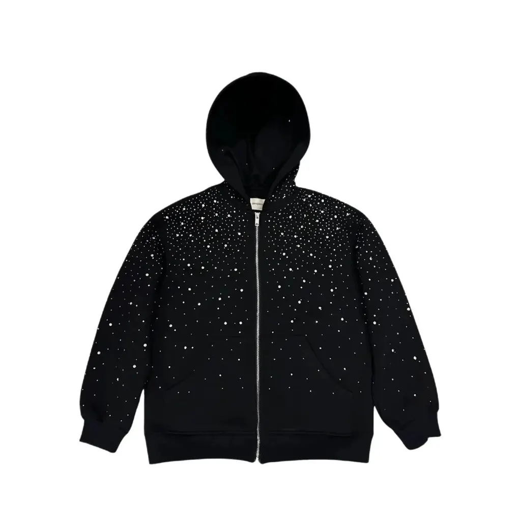 Ensemble hoodie et pantalon strass