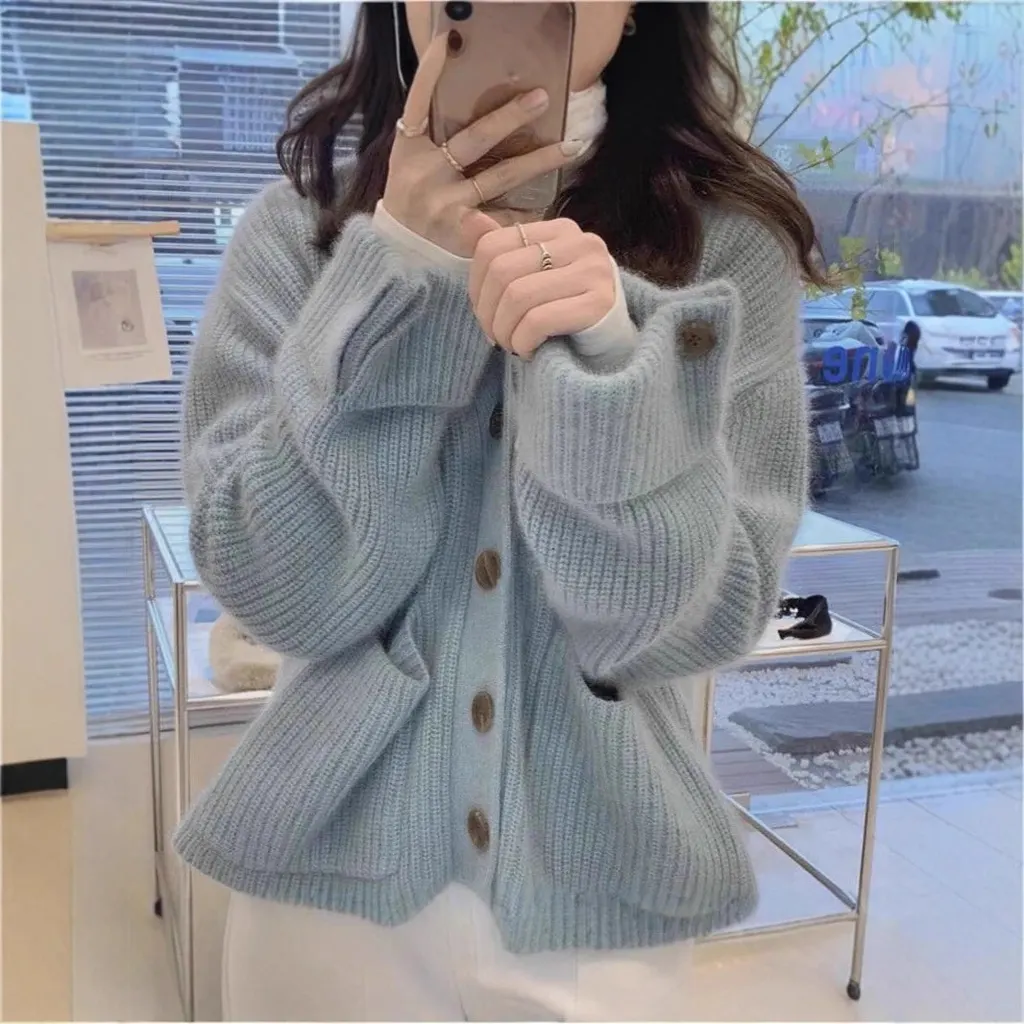 Cardigan en maille côtelée