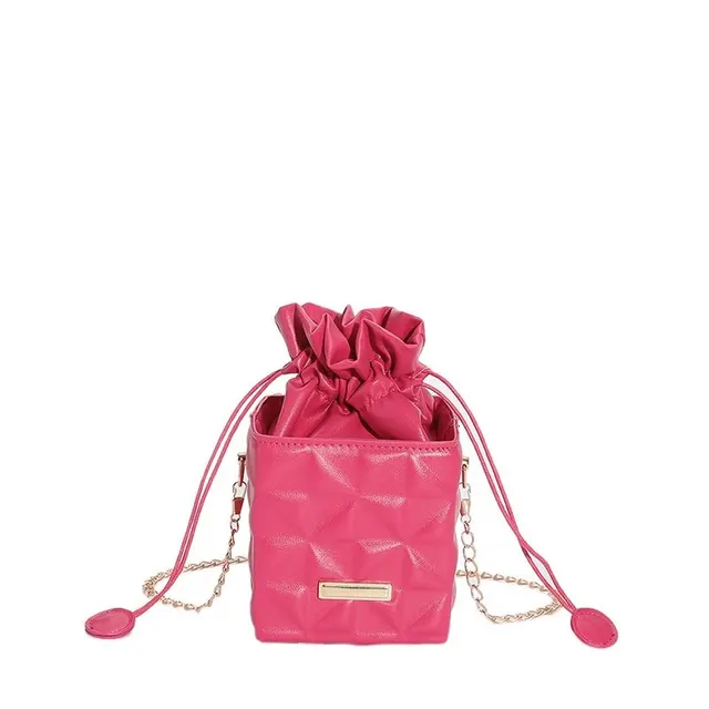 Sac seau carré matelassé