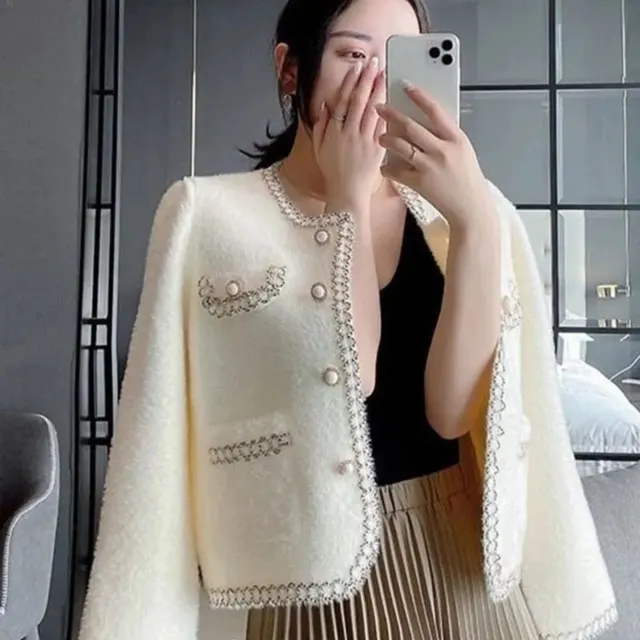 Veste cardigan en maille