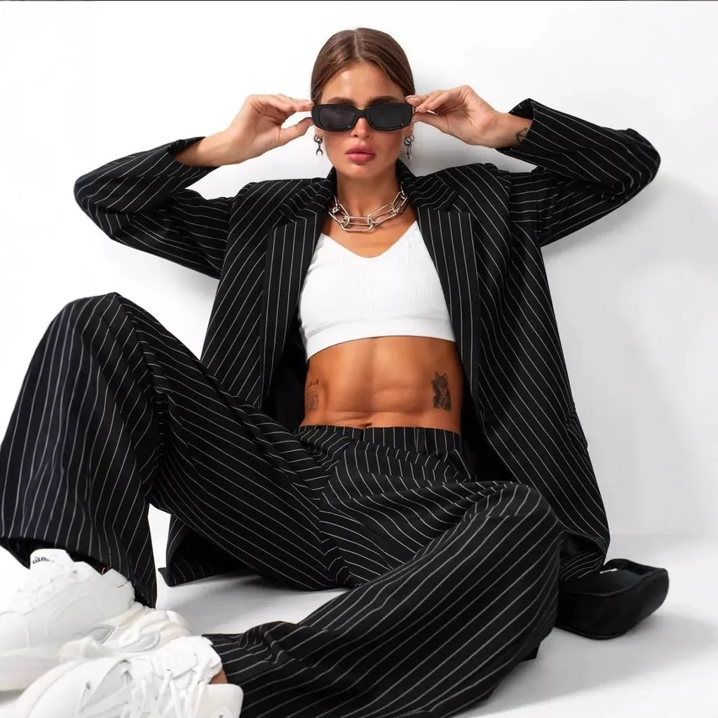 Ensemble blazer et pantalon