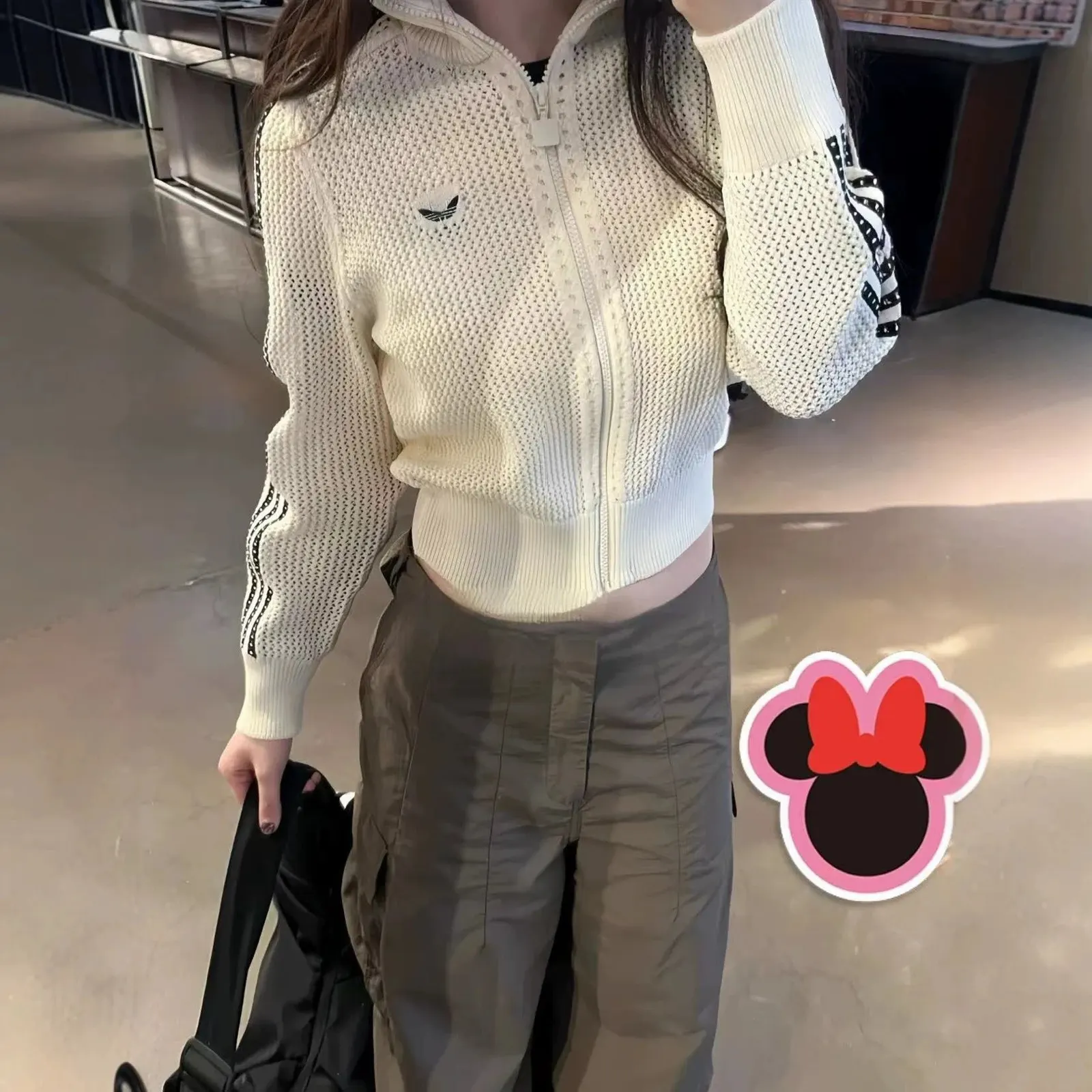 Veste zippée Adidas