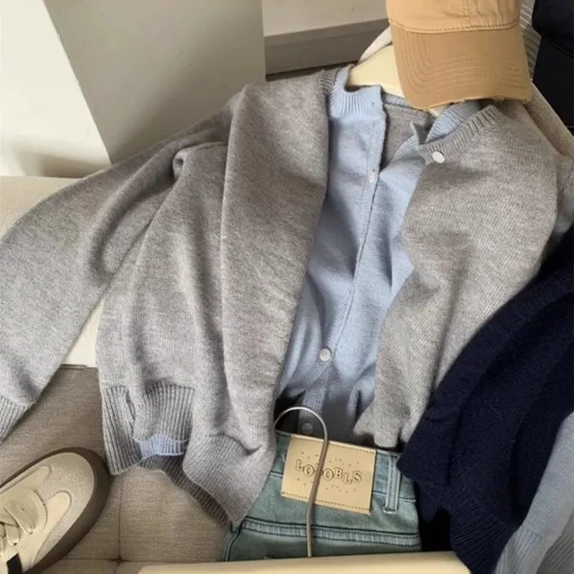 Cardigan effet deux pièces