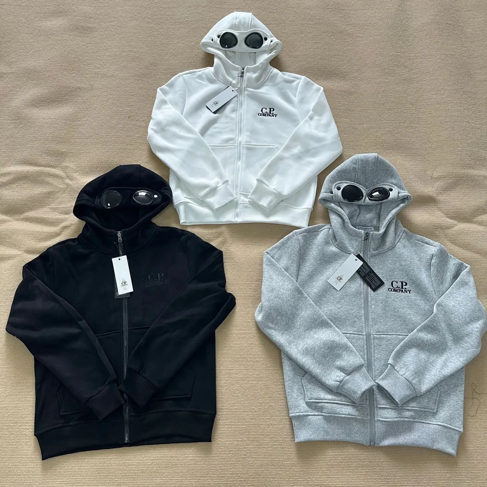 Hoodie zippé C.P. Company