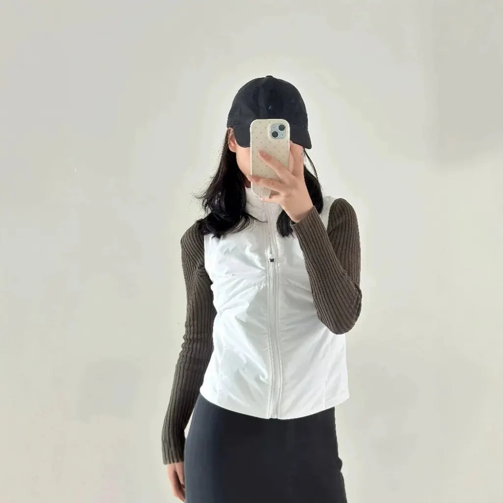 Gilet de sport zippé