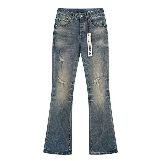 Jean flare Purple Brand