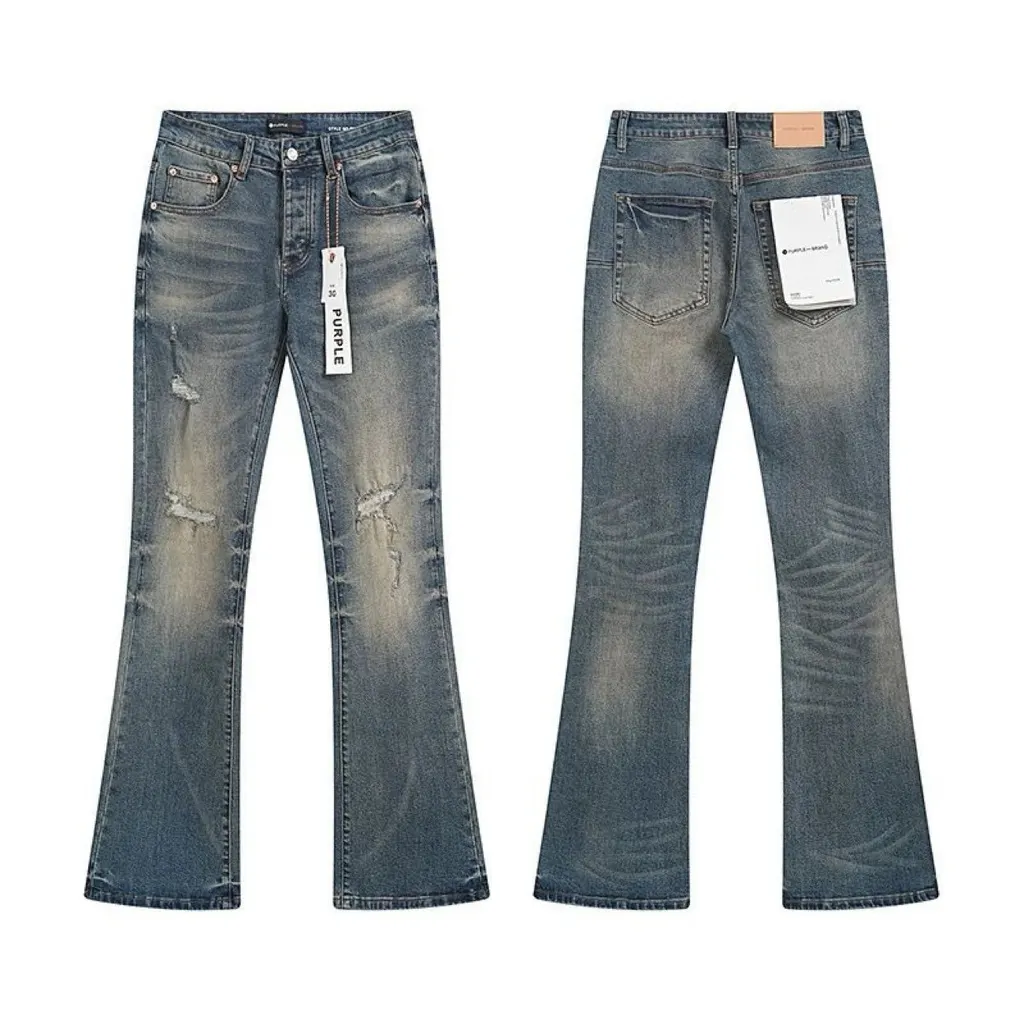 Jean flare Purple Brand