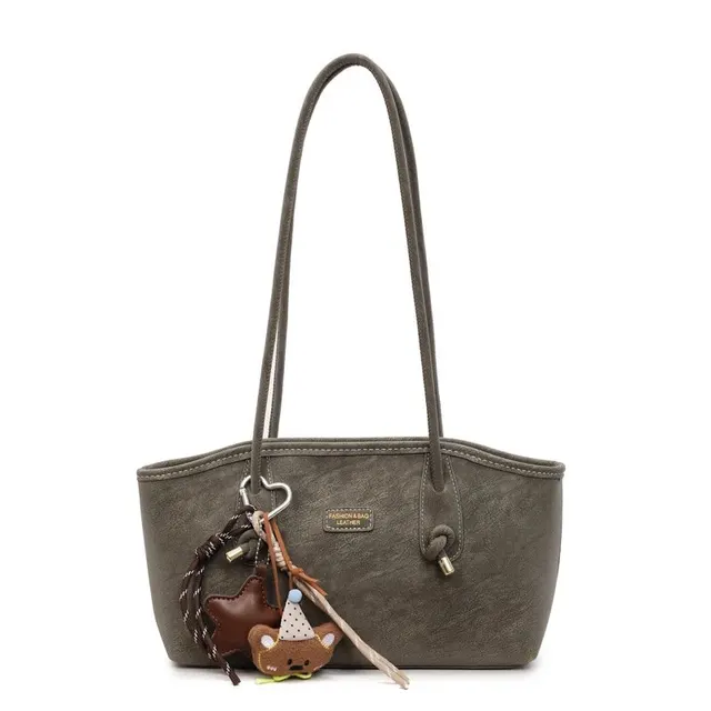 Sac épaule breloque ourson