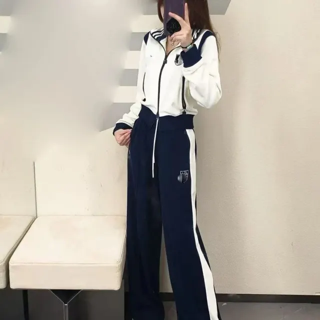 Ensemble survêtement zippé