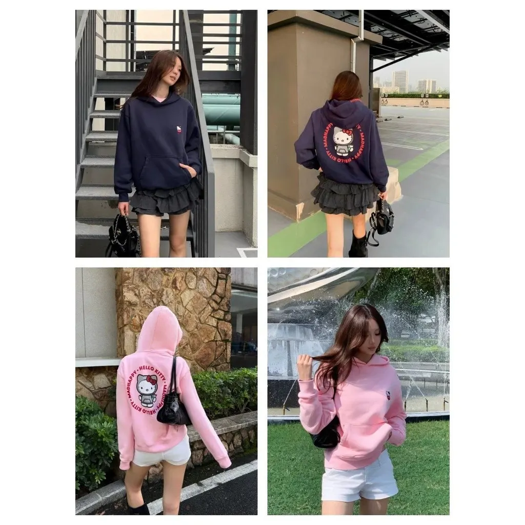 Hoodie Madhappy Hello Kitty