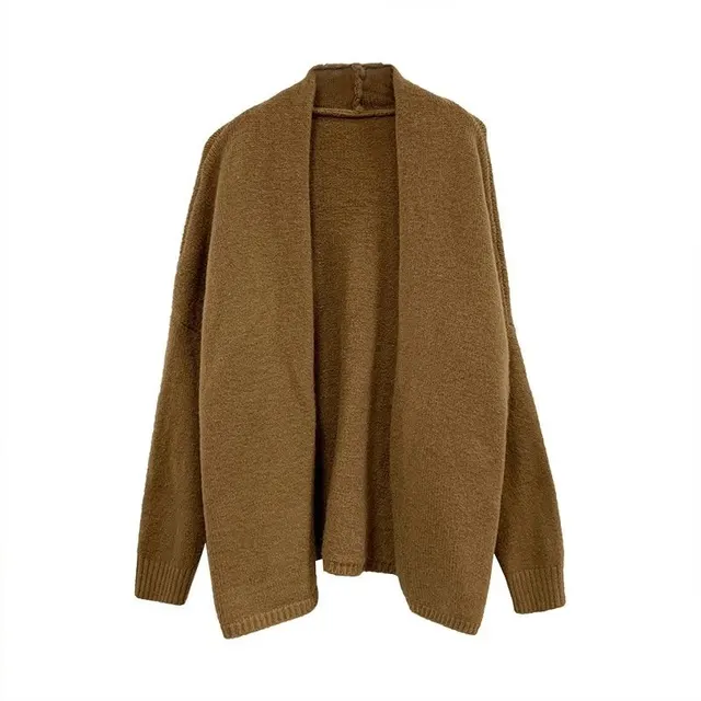 Cardigan ouvert en maille