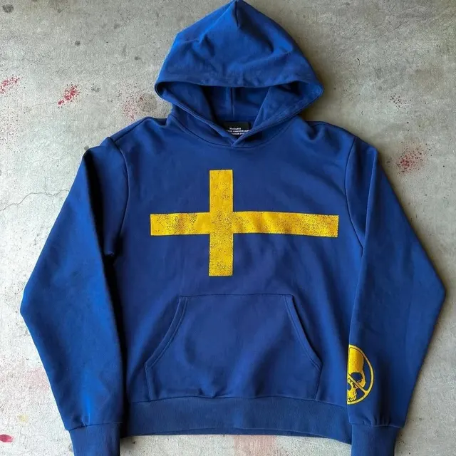 Hoodie drapeau suédois