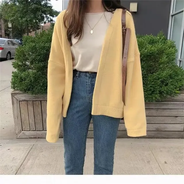 Cardigan en maille oversize