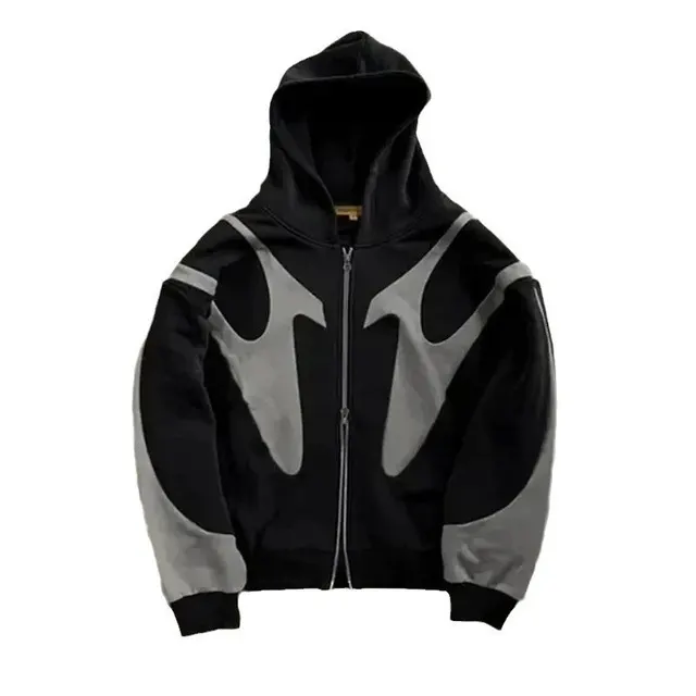 Hoodie zippé motif tribal