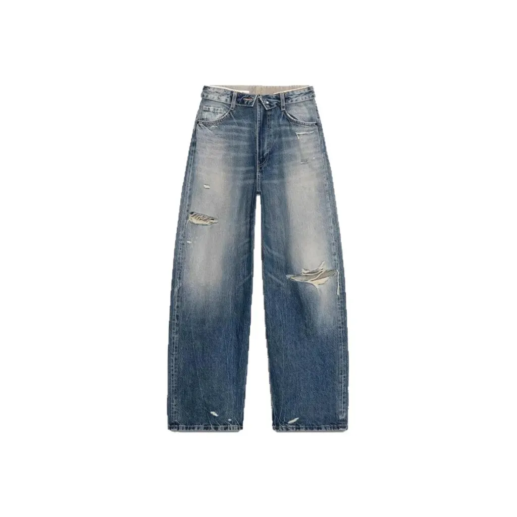 Jean baggy déchiré