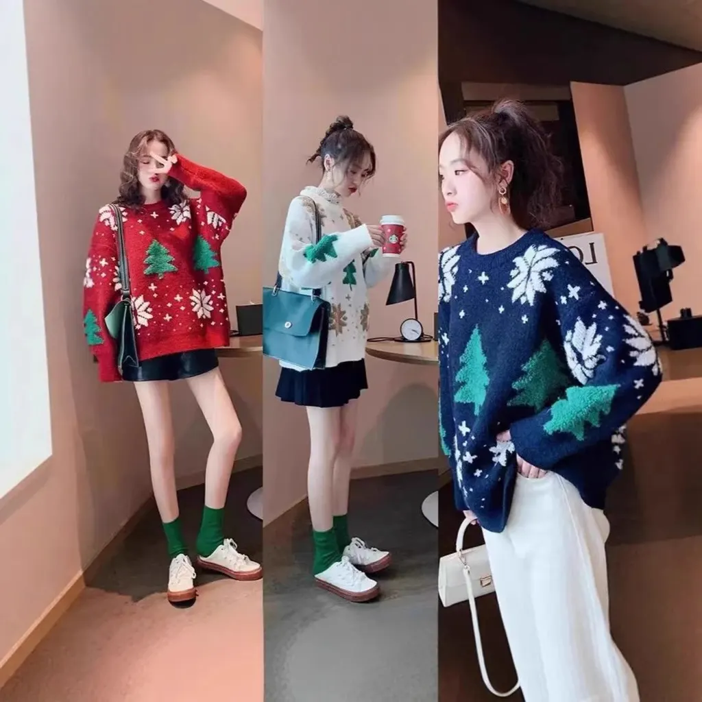 Pull de Noël oversize
