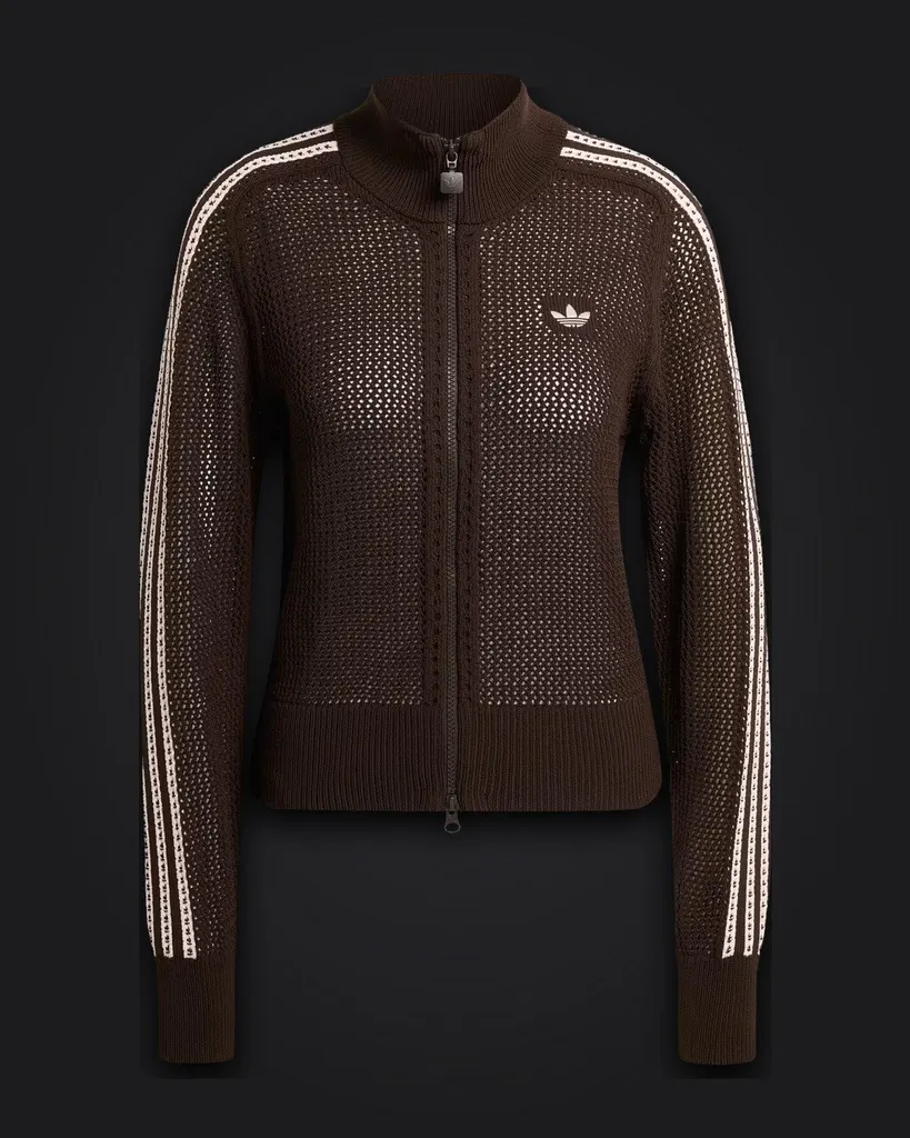 Ensemble en maille ajourée