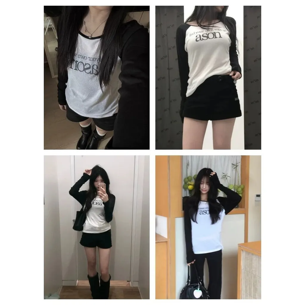 T-shirt raglan Ason