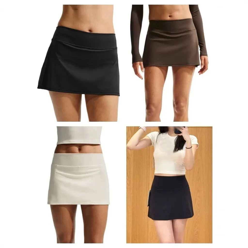 Jupe de yoga taille basse