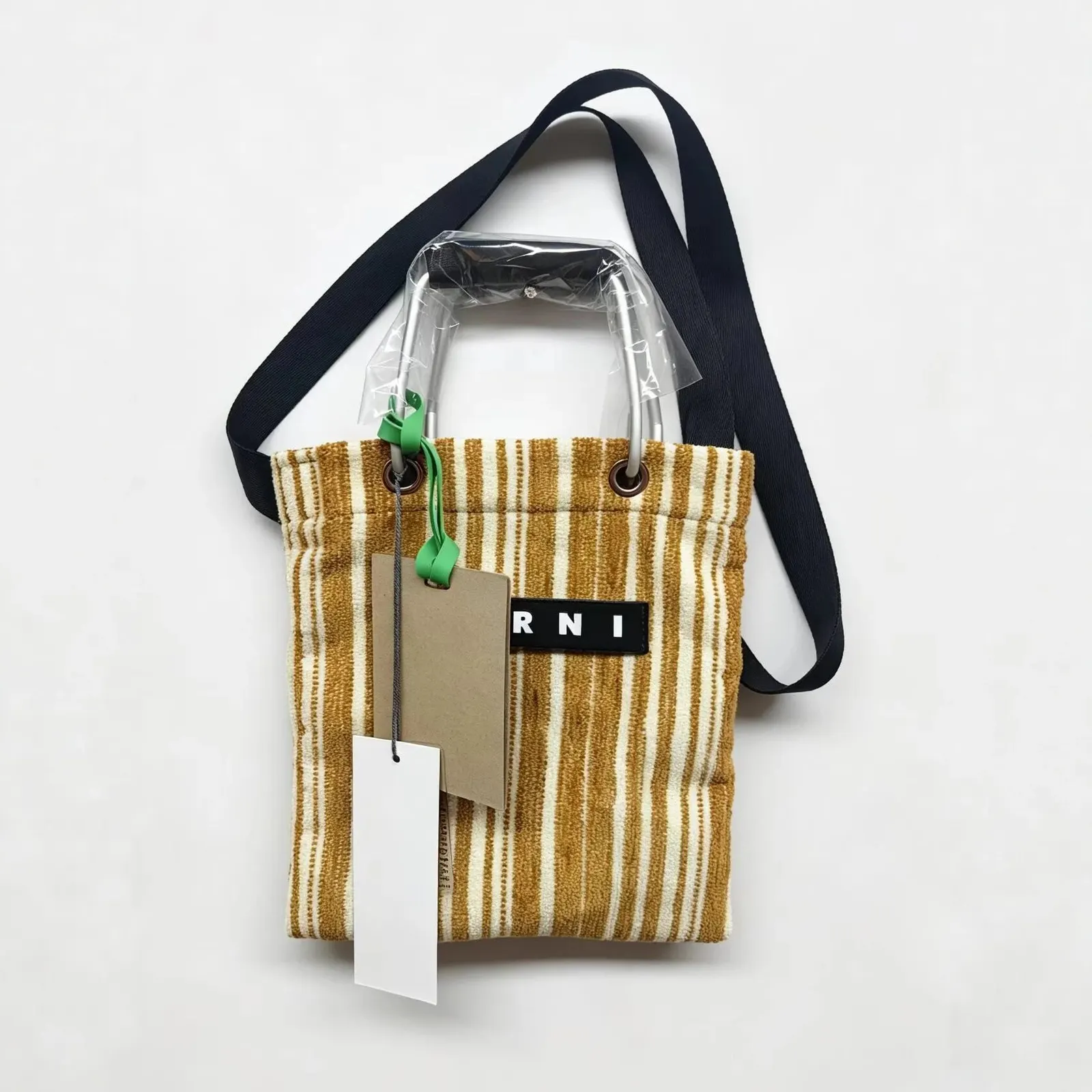 Sac Marni Market rayé