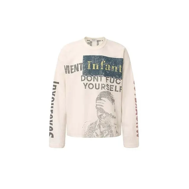 T-shirt gaufré imprimé
