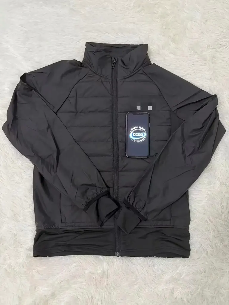 Veste matelassée zippée