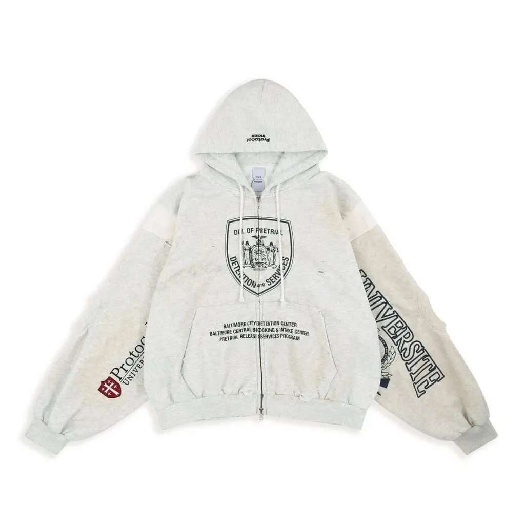 Hoodie zippé Protocol Index