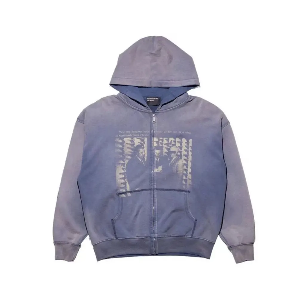 Hoodie vintage délavé