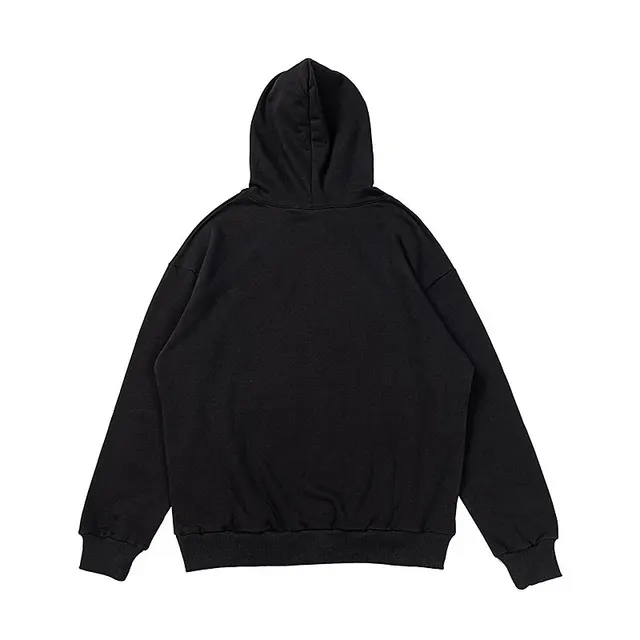 Hoodie noir oversize