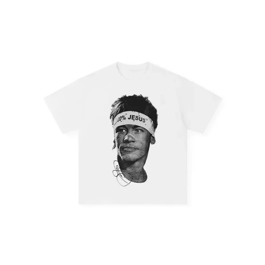 T-shirt portrait footballeur