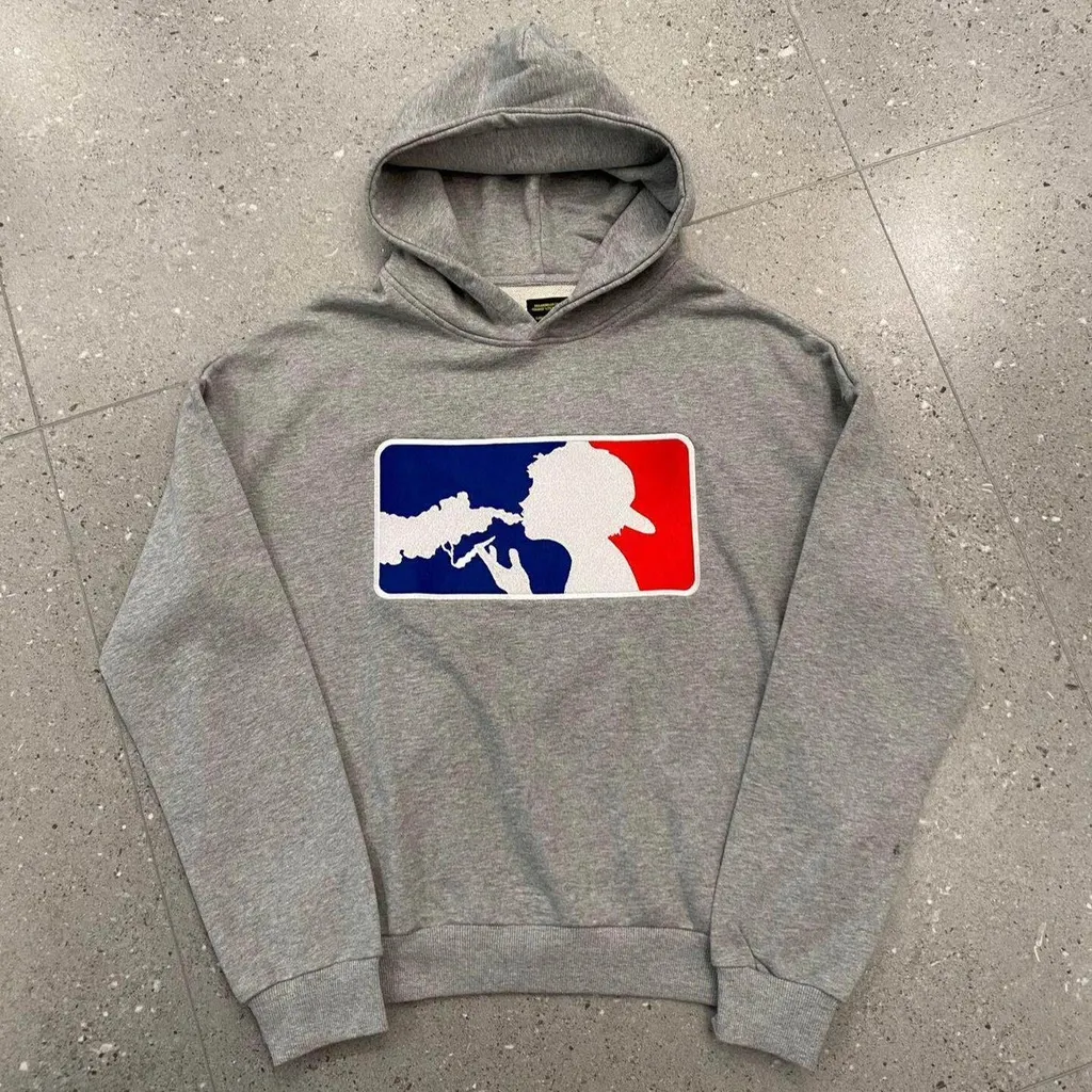 Hoodie molletonné imprimé