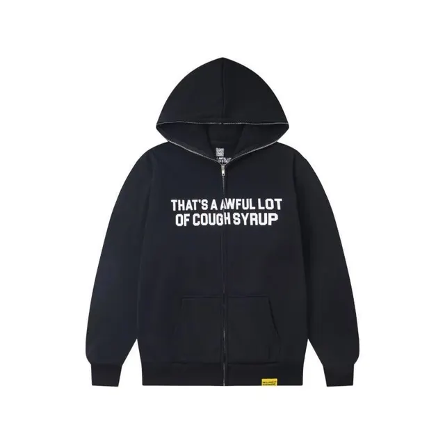 Hoodie zippé That's A Awful Lot Of Cough Syrup