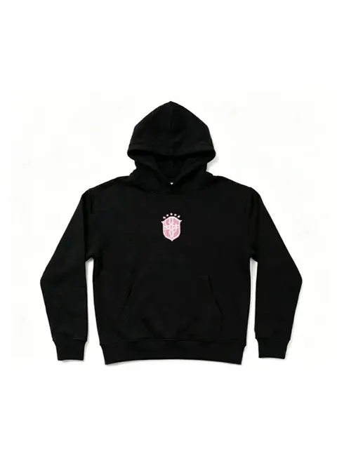 Hoodie écusson brodé