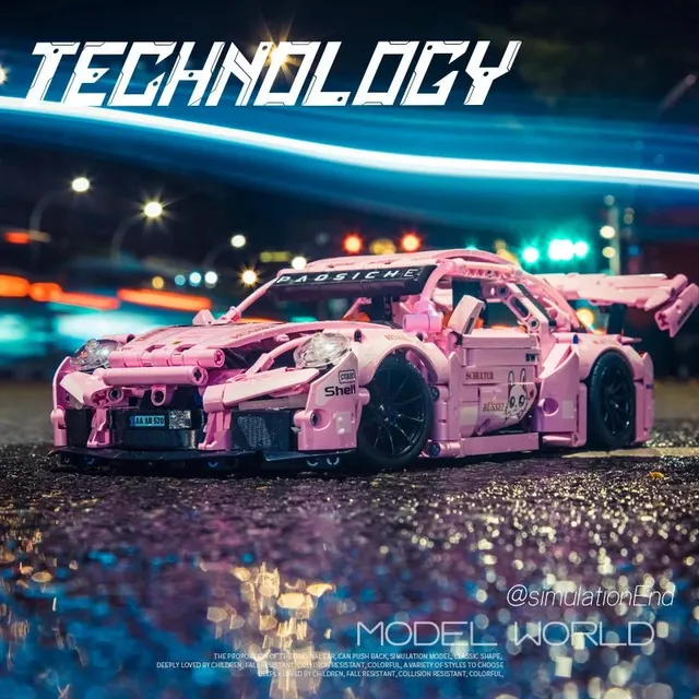 Porsche 911 en briques
