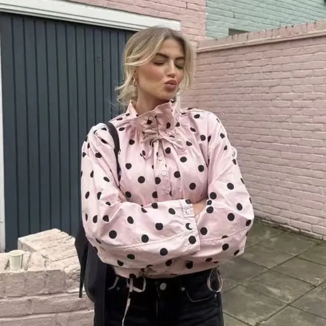 Veste col montant